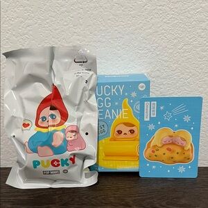 Pucky Egg Beanie Series Figures - Confirmed Omelette